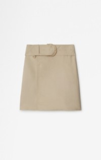 Canvas Trench Skirt