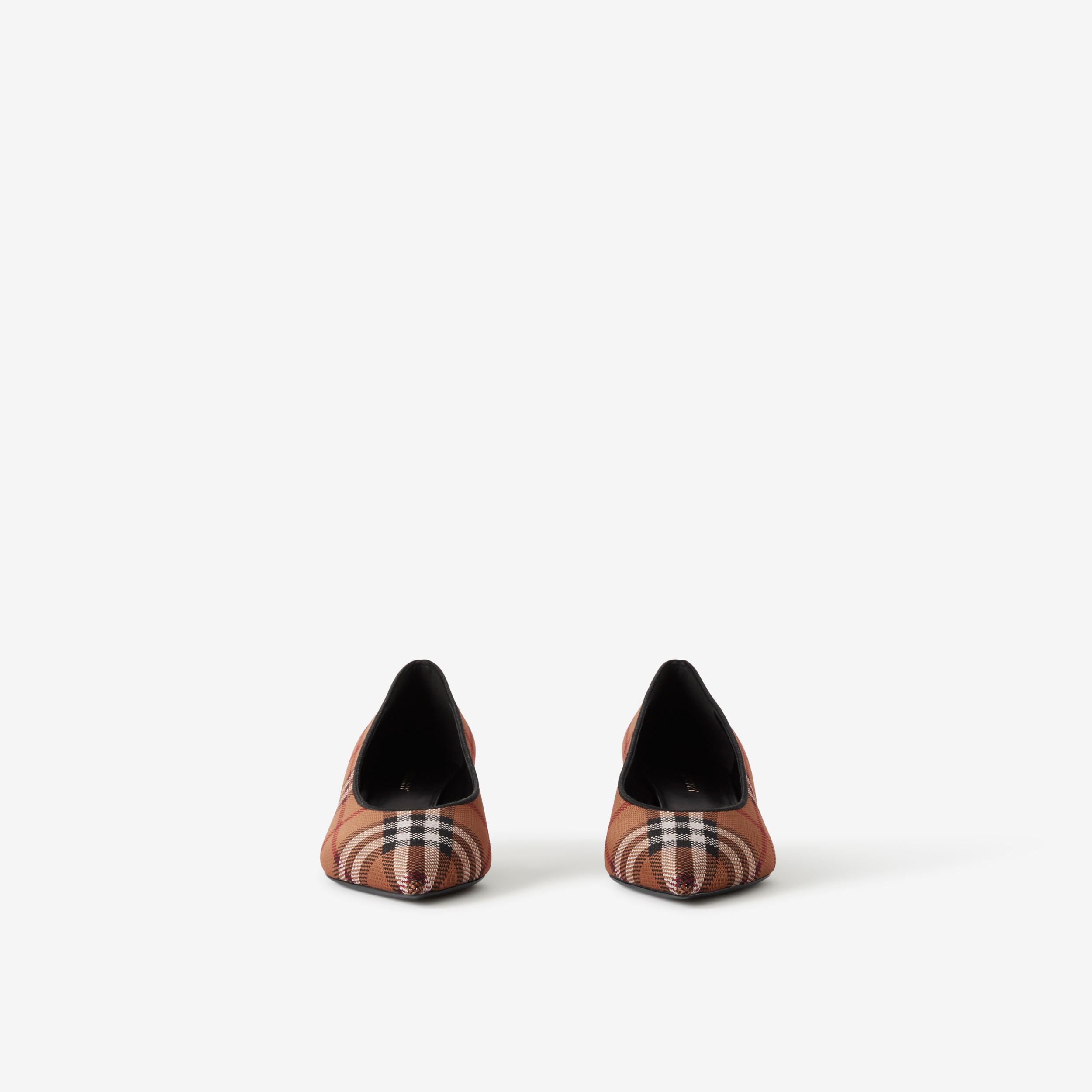 格纹尖头高跟鞋 (深桦木棕) - 女士 | Burberry® 博柏利官网 - 2