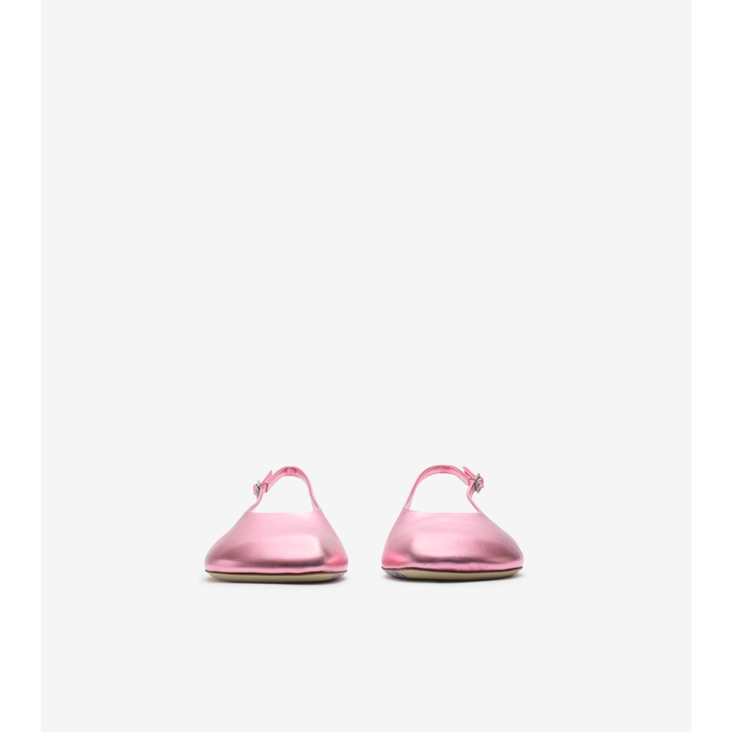 Ballerinas Slingback Baby de couro