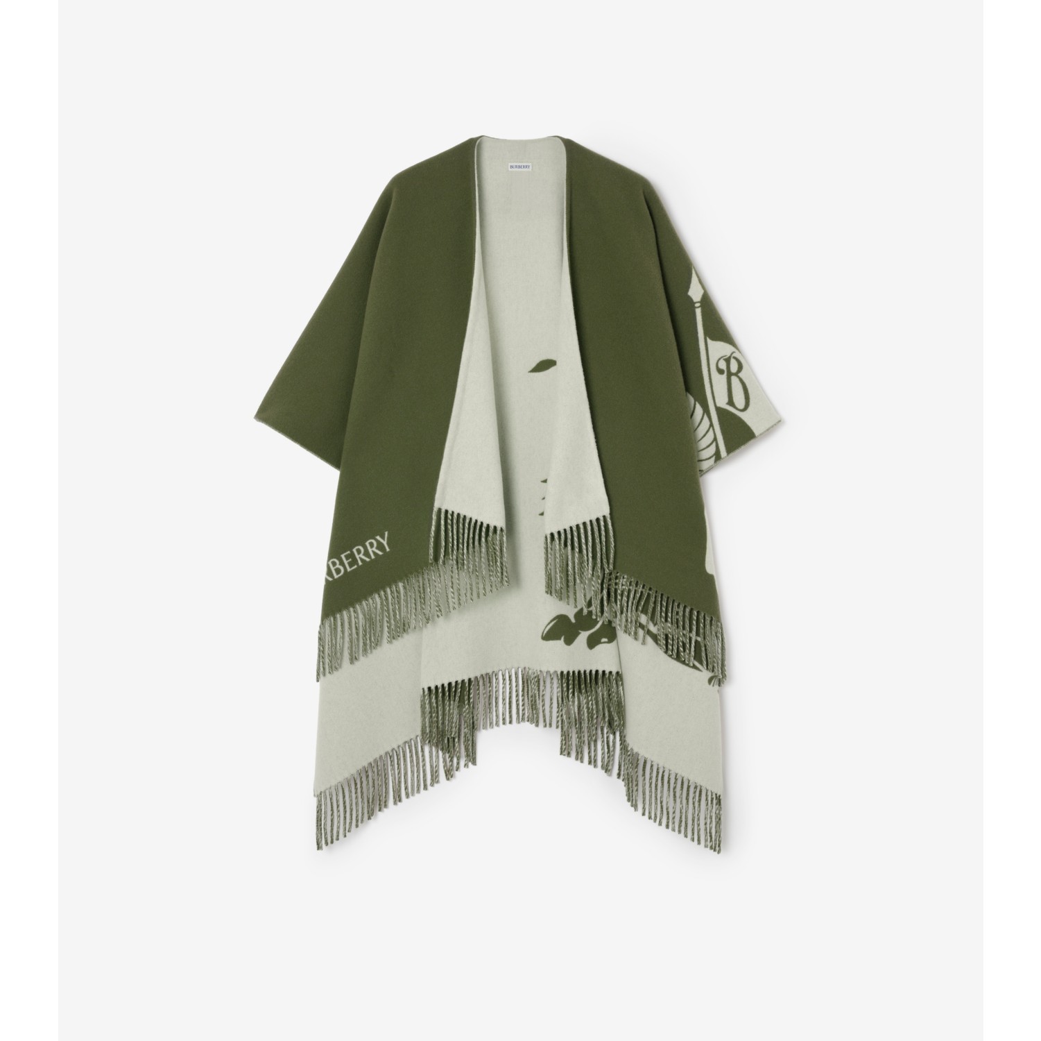 Knight Wool Cashmere Cape