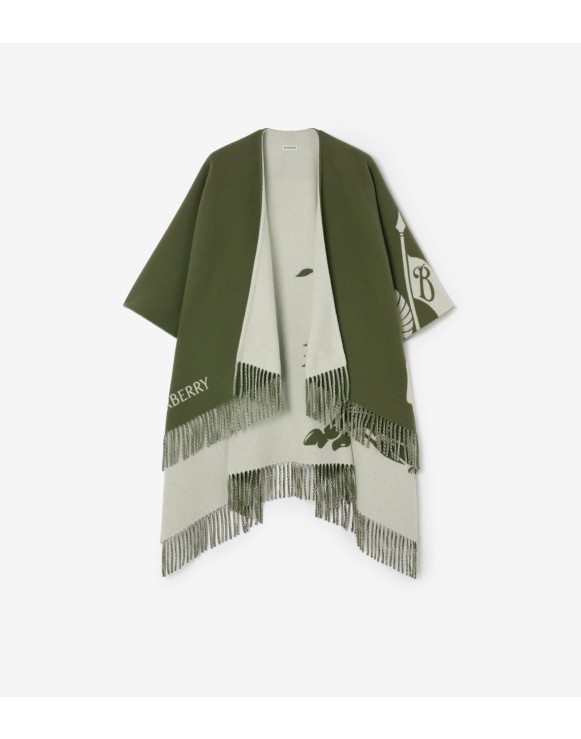 Knight Wool Cashmere Cape