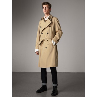 mens burberry raincoat