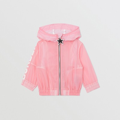 pink hooded vest