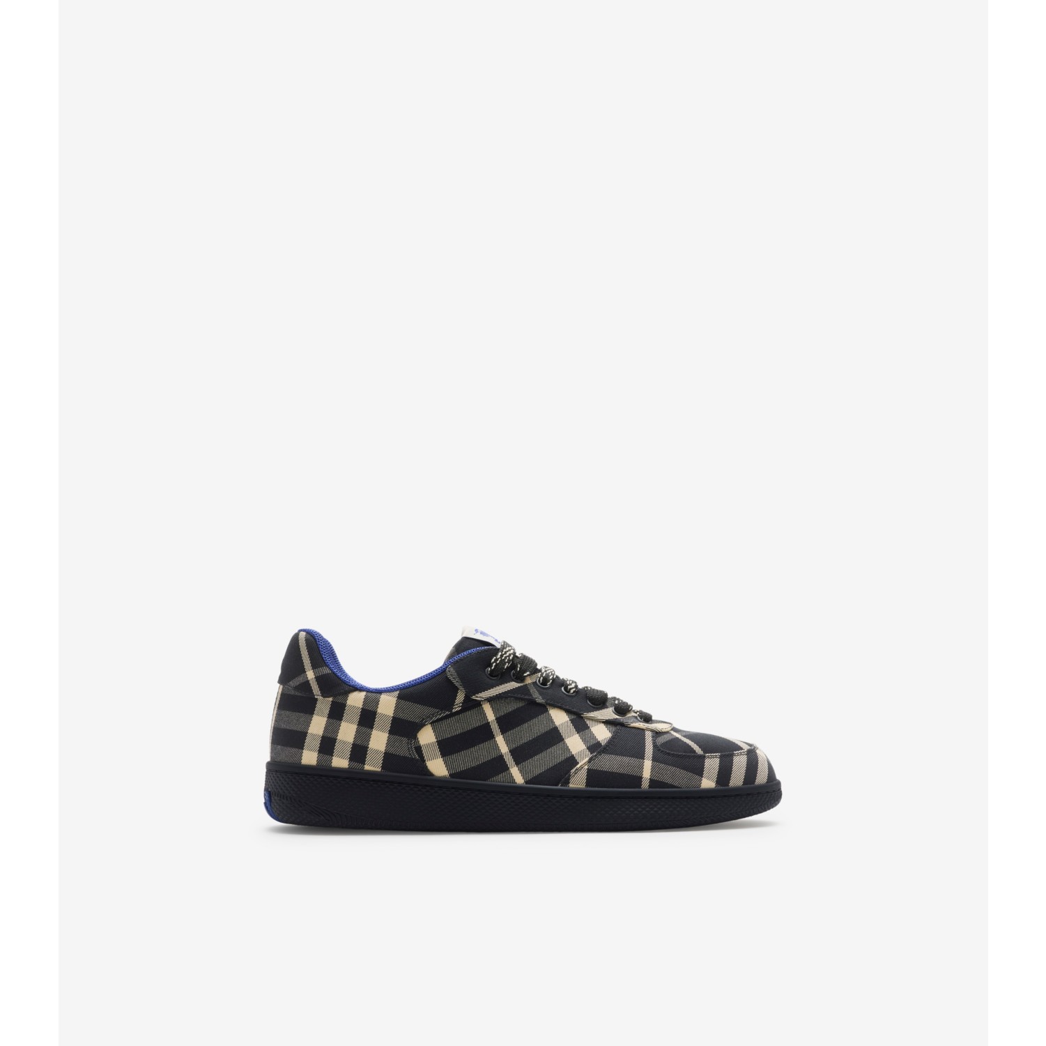 Check Terrace Sneakers in Black Men Burberry Official