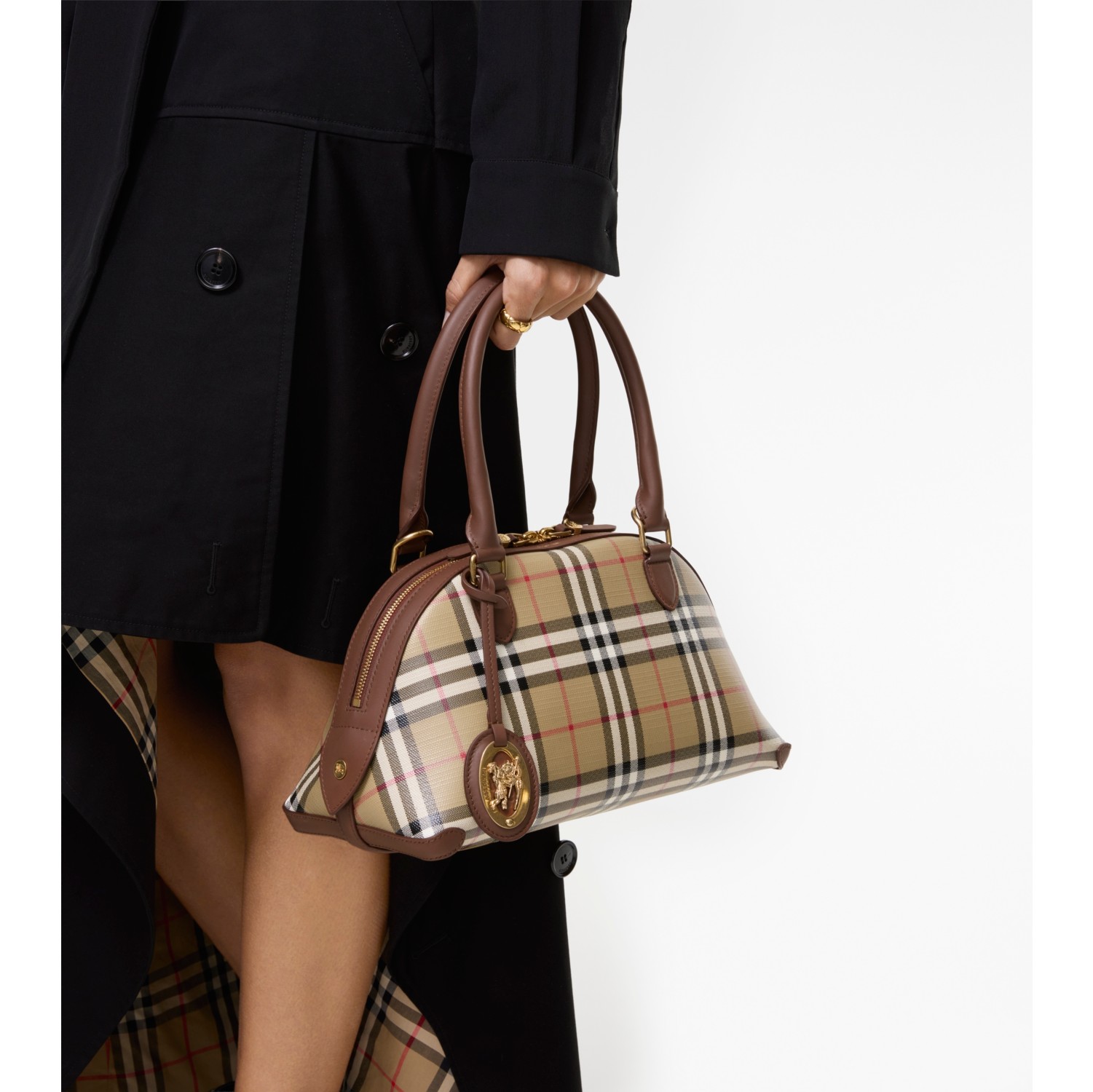 Small Primrose Bag in Archive beige - Women, Cotton | Burberry® Official