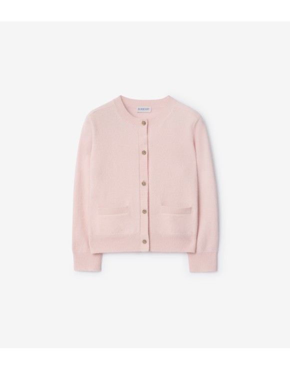 Cardigan en laine et cachemire Patch Check