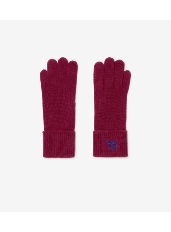 Burberry gloves clearance kids red