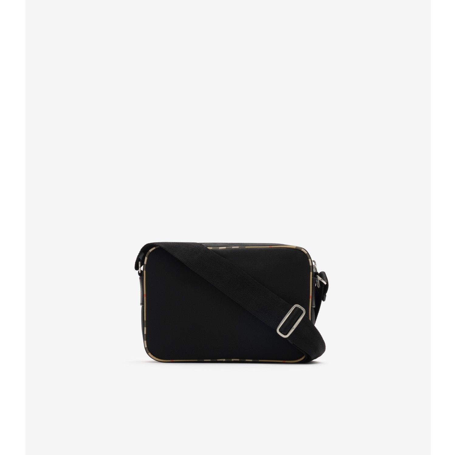 Check Trim Crossbody Bag