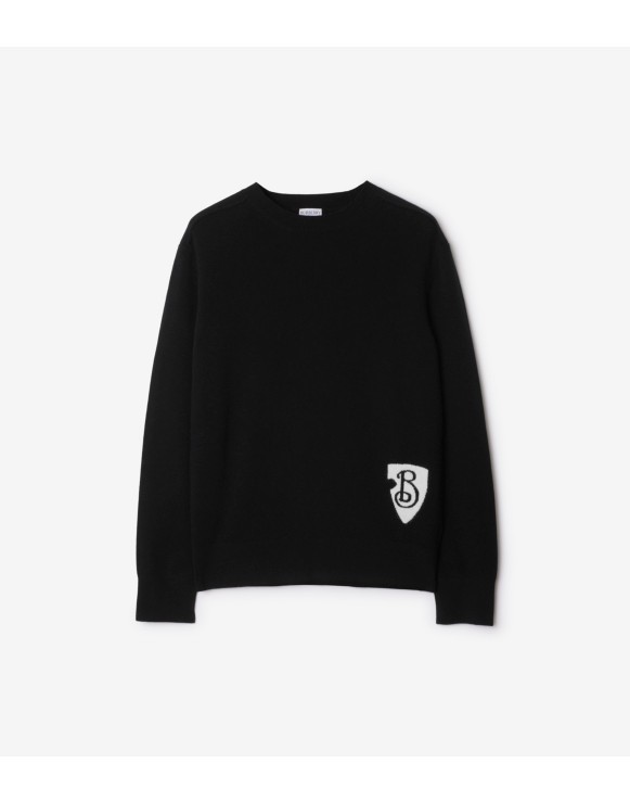 B Shield Wool Blend Sweater