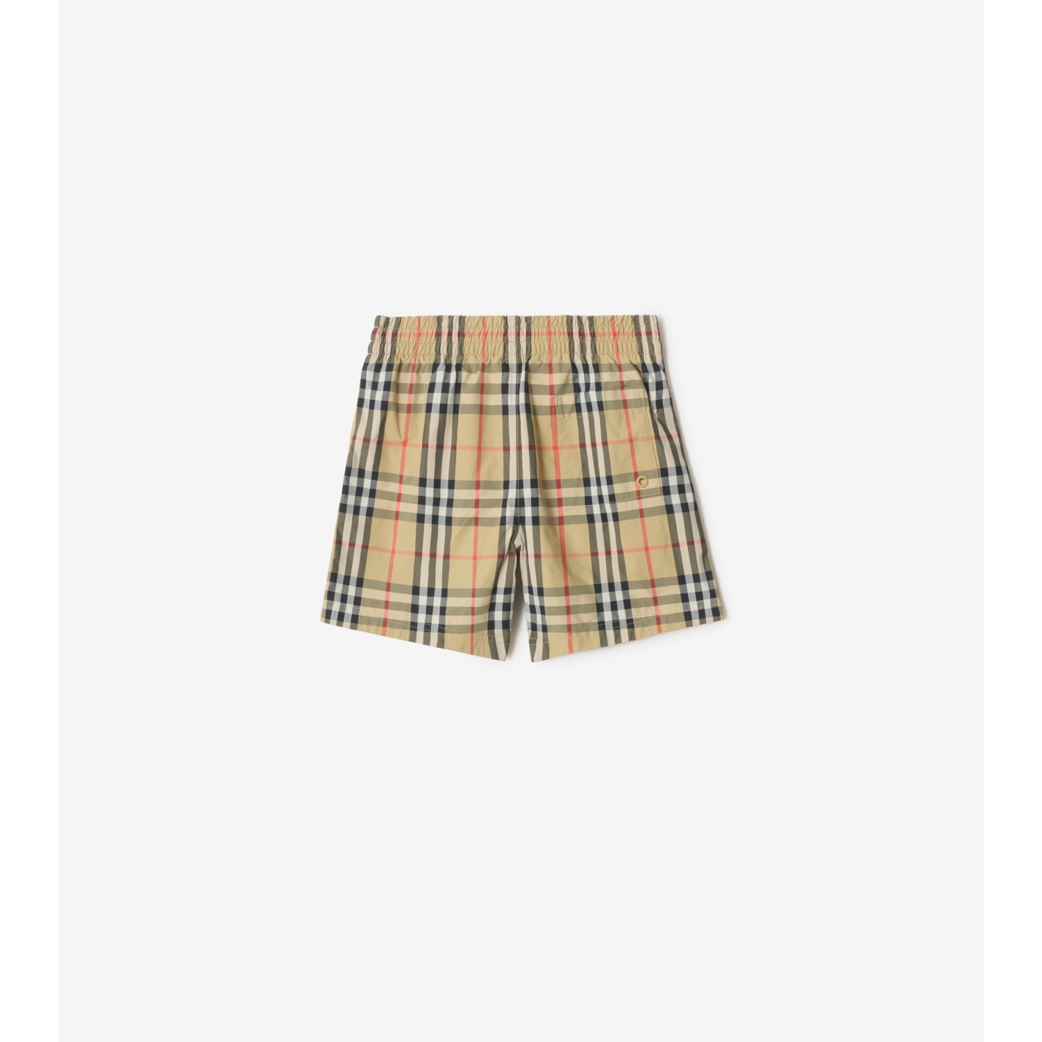 Check Swim Shorts