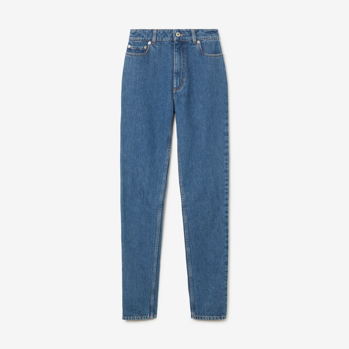 Shop Burberry Slim Fit Jeans In Classic Blue