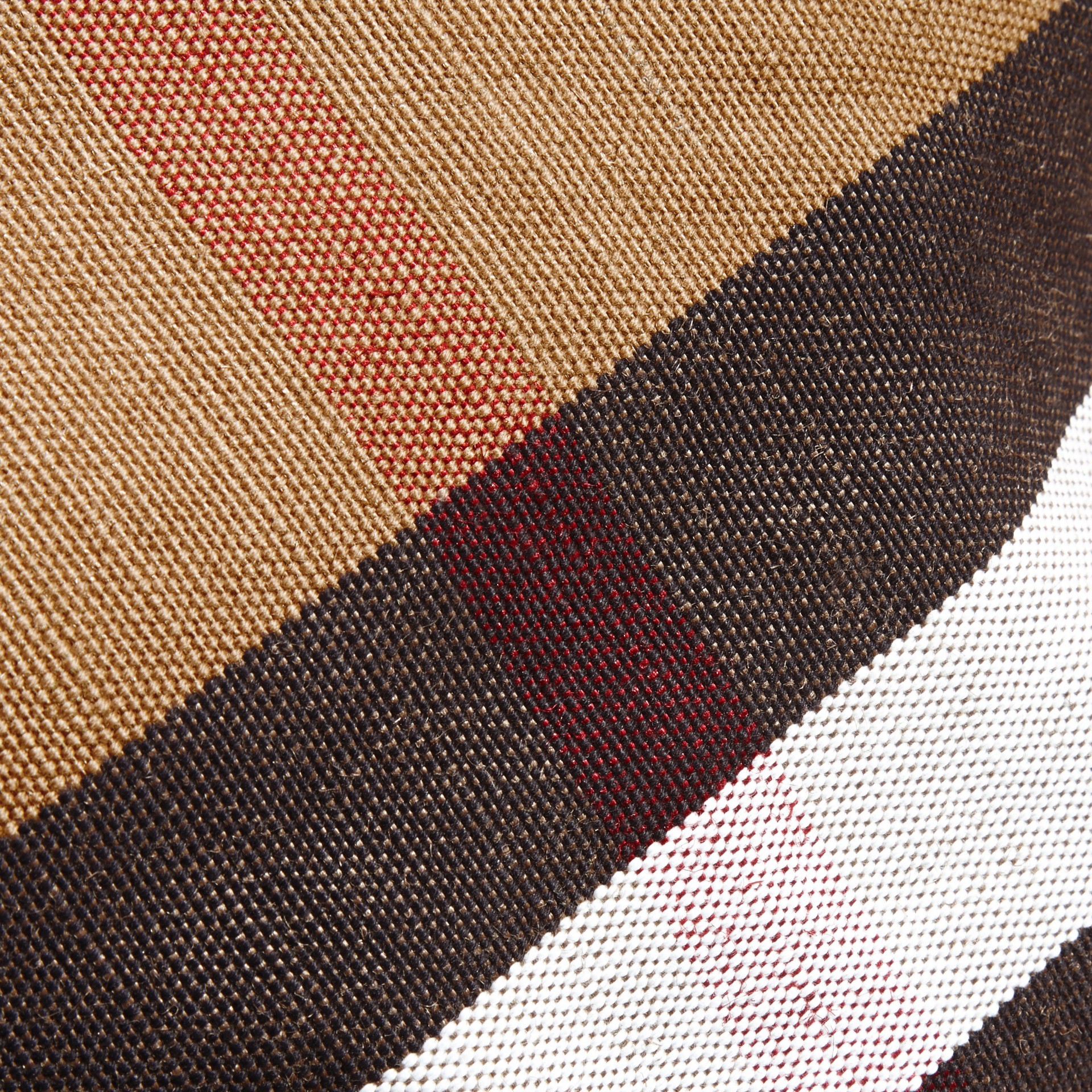 The Medium Ashby in Riveted Canvas Check and Leather | Burberry