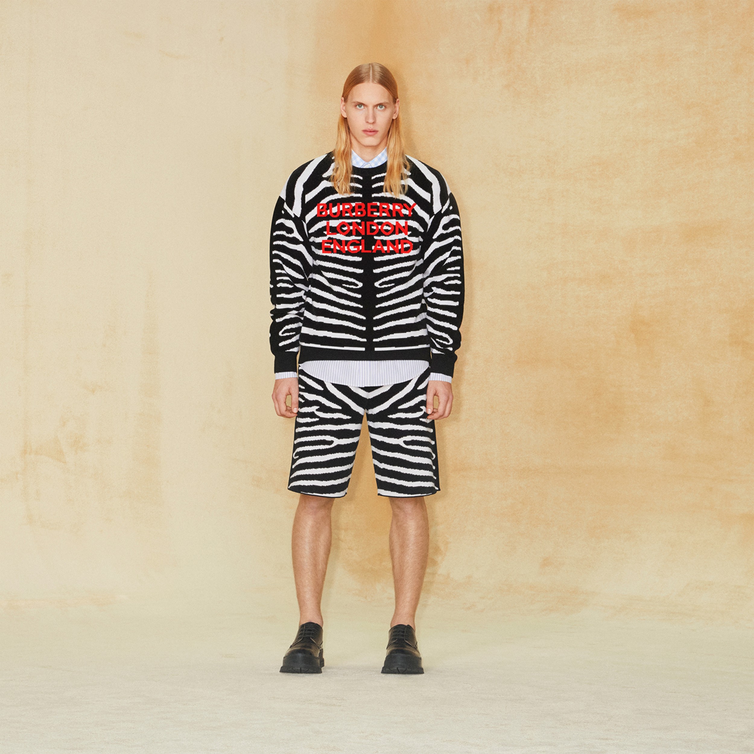 burberry zebra sweater