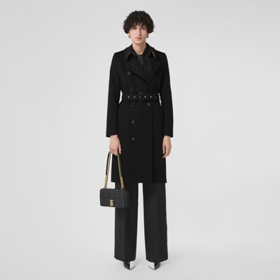 burberry black coat