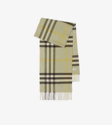 Cashmere scarf Burberry Beige in Cashmere - 27656757