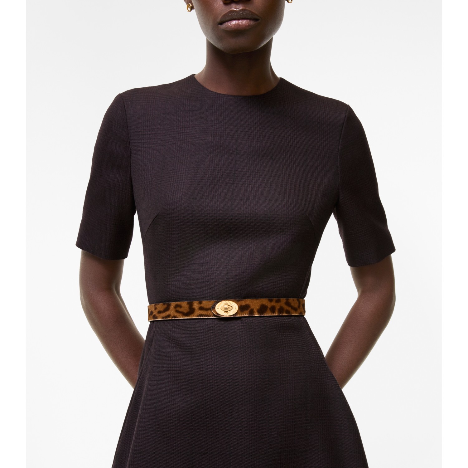 Leopard Print Cotswolds Belt