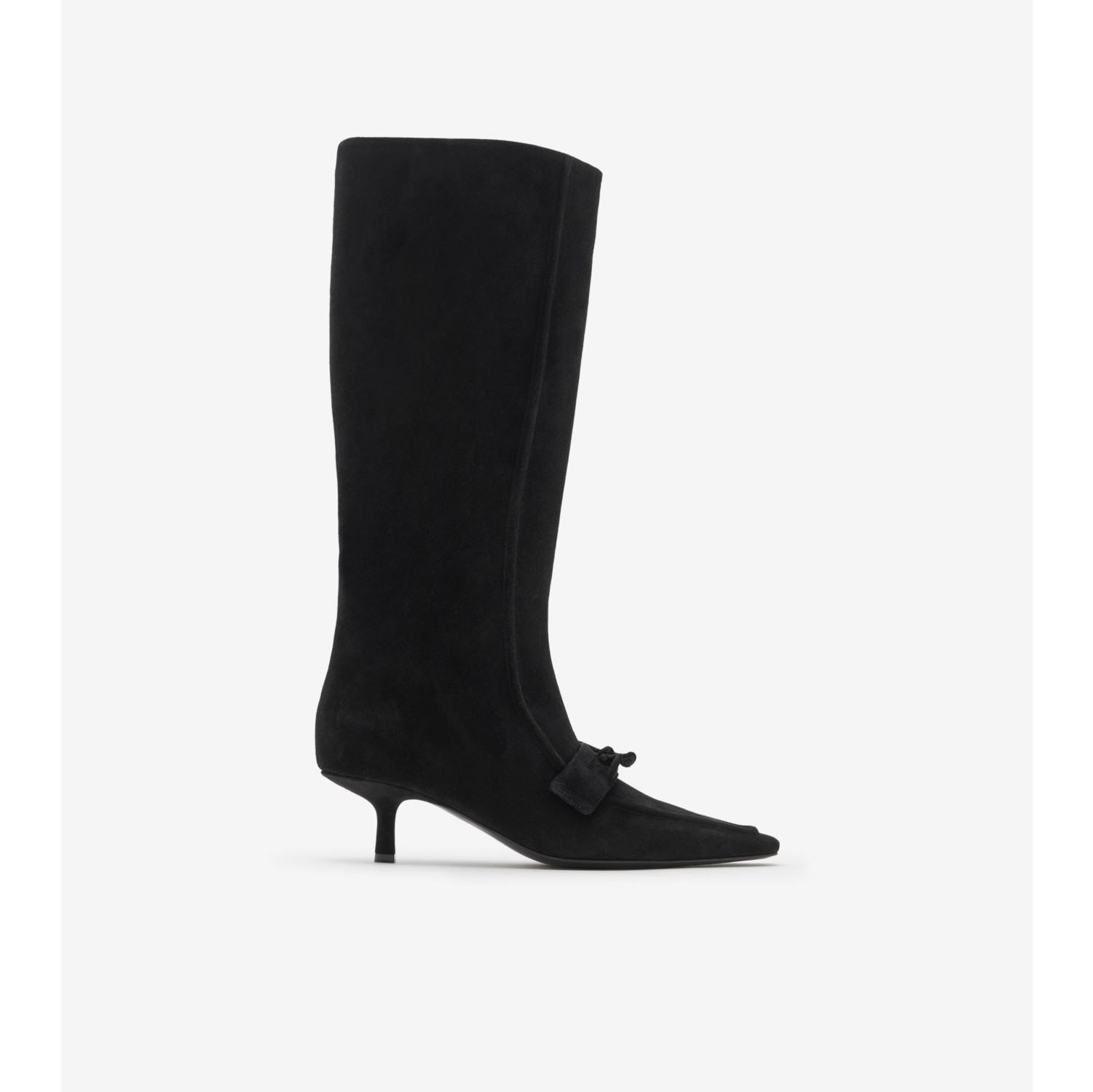 Bottes suede noir sale