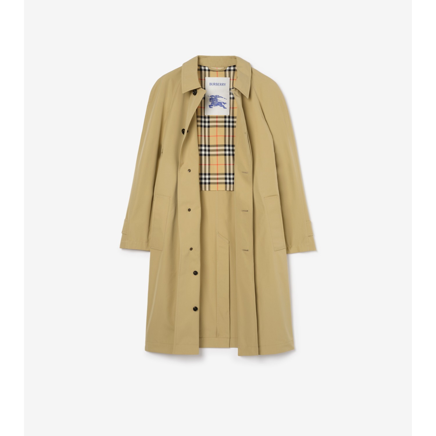 Long Cotton Parkbury Car Coat - thumbnail 6