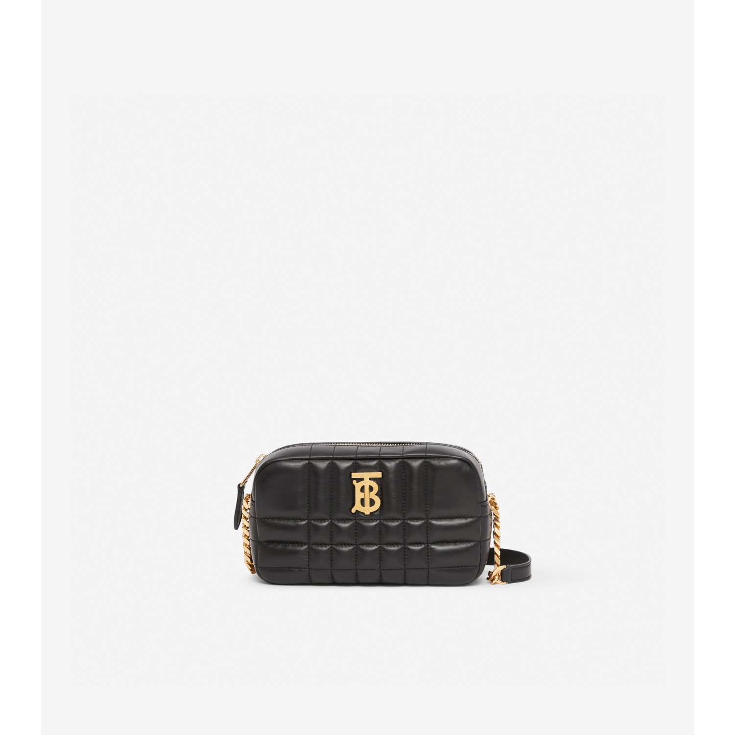 Mini Lola Camera Bag in Black - Women, Leather | Burberry® Official