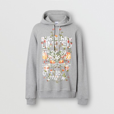 burberry print hoodie