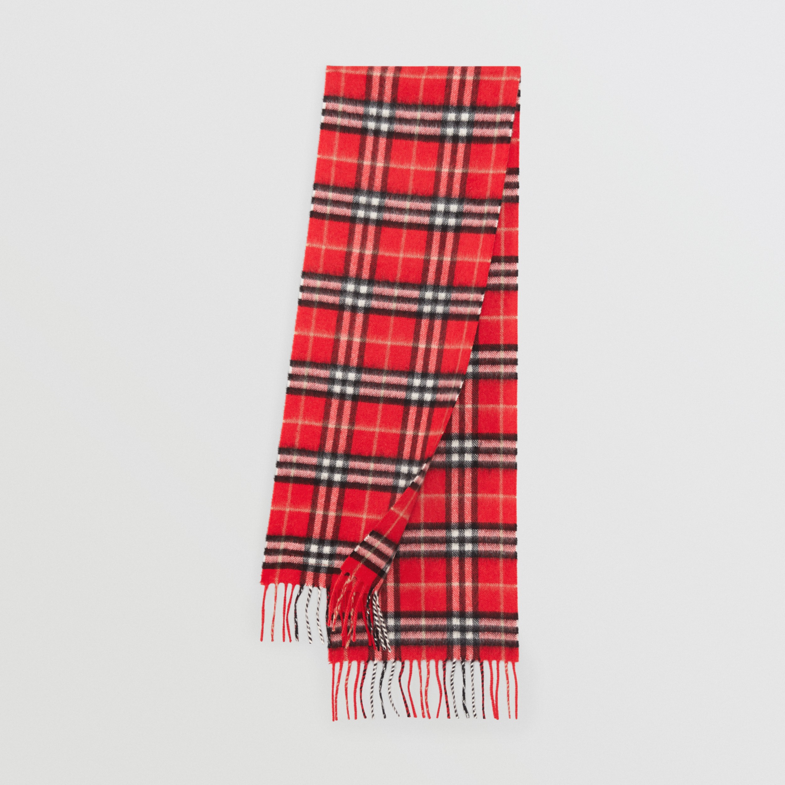 Burberry Cashmere Scarf Red 