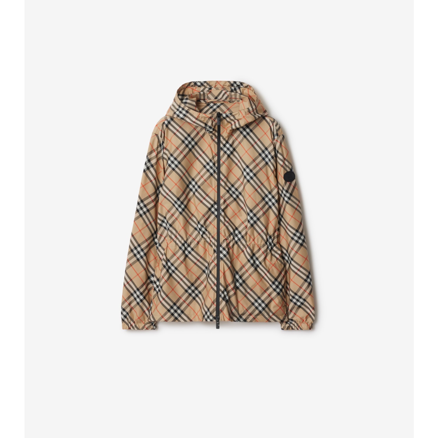 Check Whitstable Hooded Jacket