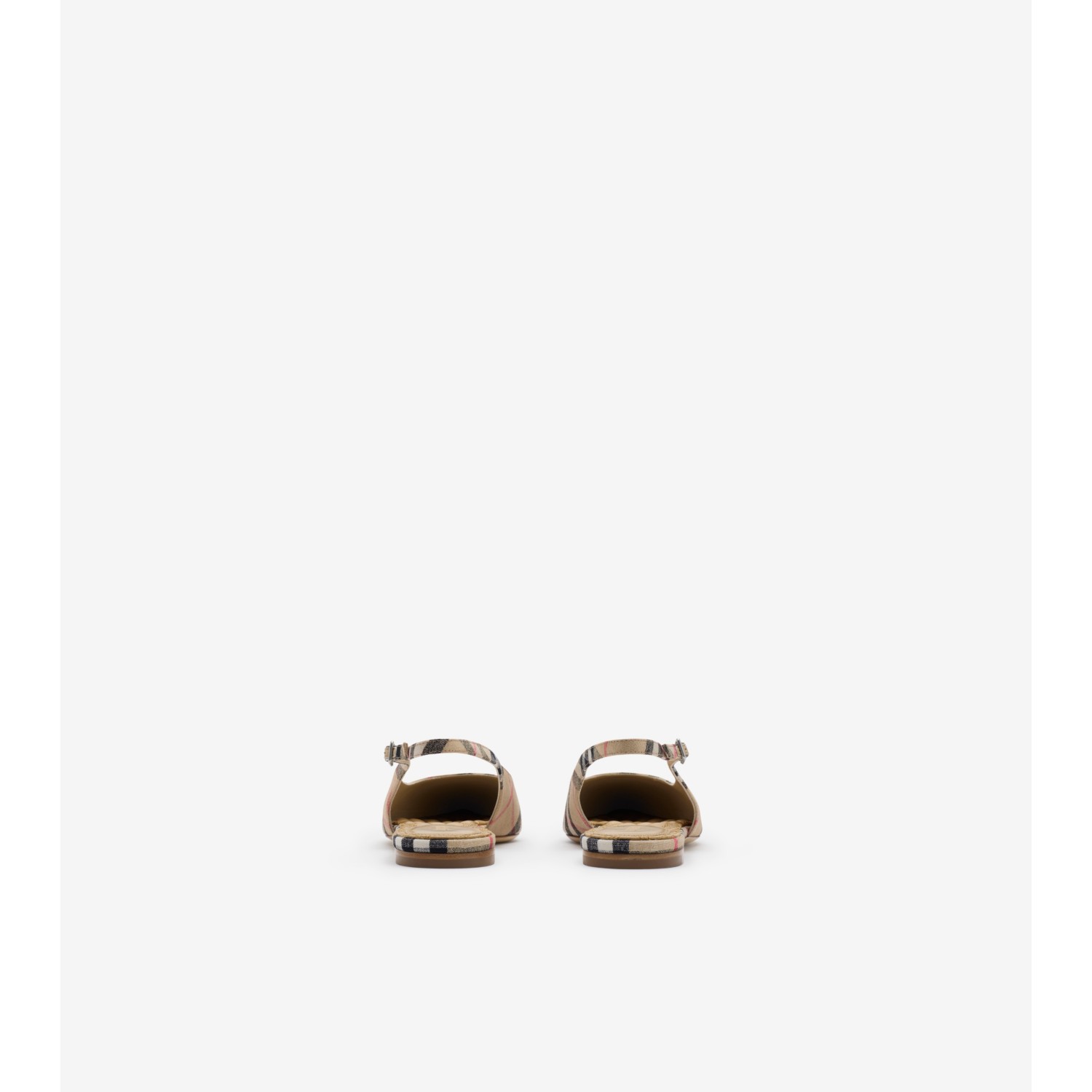 Check Dame Slingback Ballerinas​ - thumbnail 3