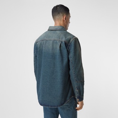 burberry denim shirt