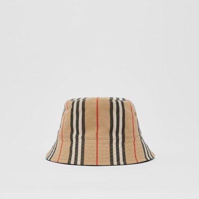 reversible burberry bucket hat