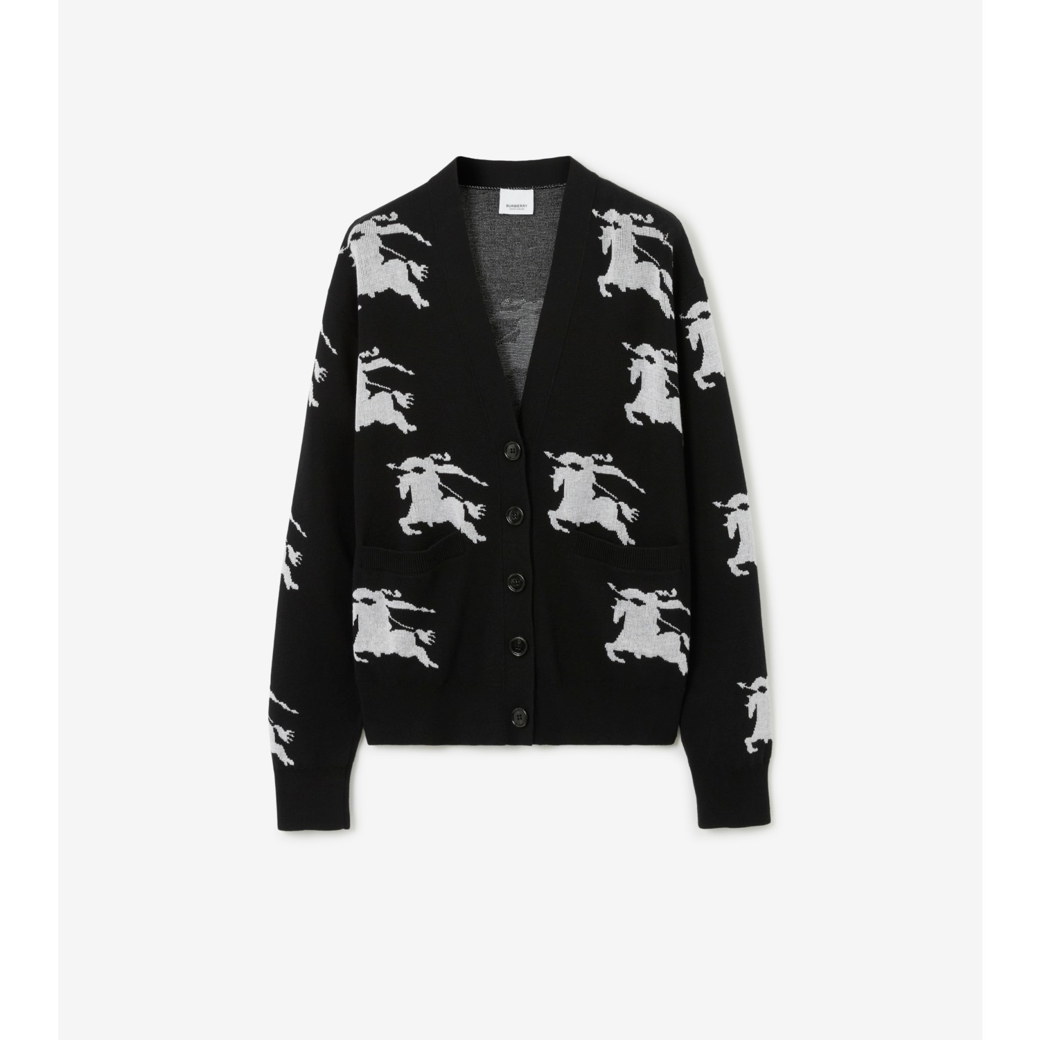 Burberry store black cardigan