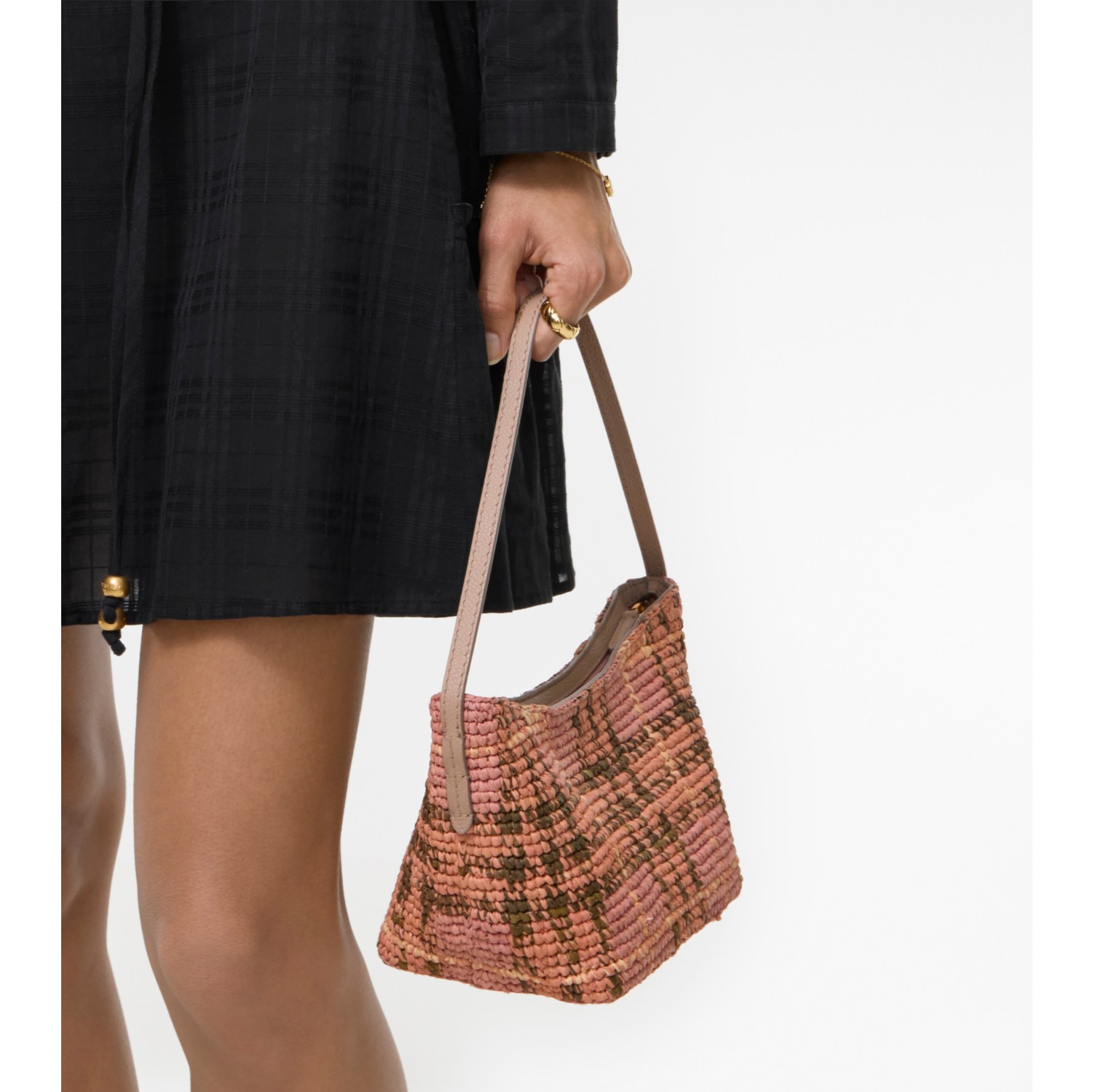 BURBERRY ノバチェック リボン ミュール 23cm ポインテッドトゥ Mini Margate Shoulder Bag in Pink - Women | Burberry® Official