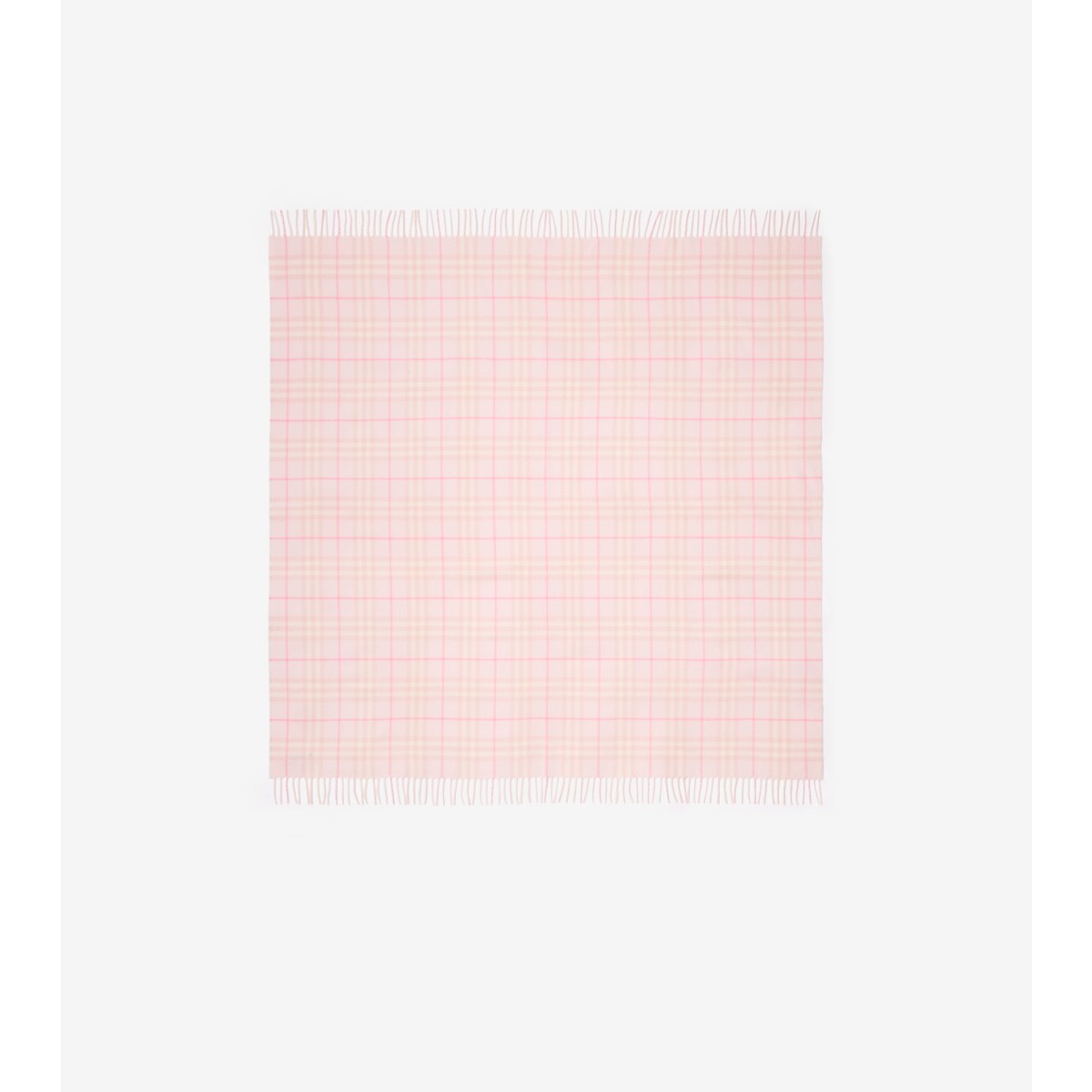  Check Wool Baby Blanket