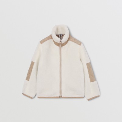 quilted white jacket