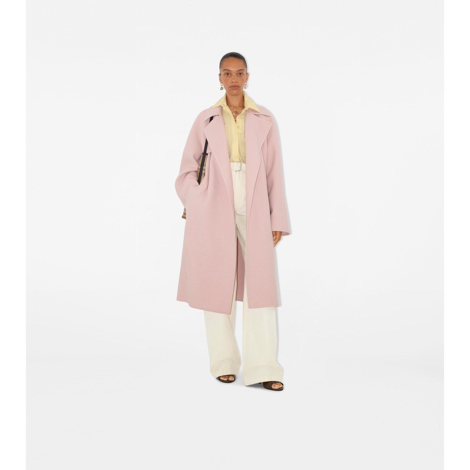 Cashmere Wrap Coat - thumbnail 3