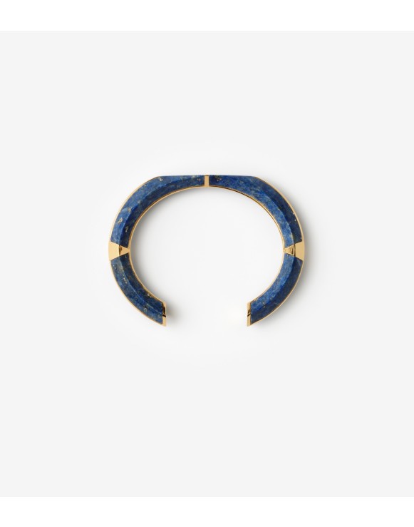 Lapis Hollow Cuff