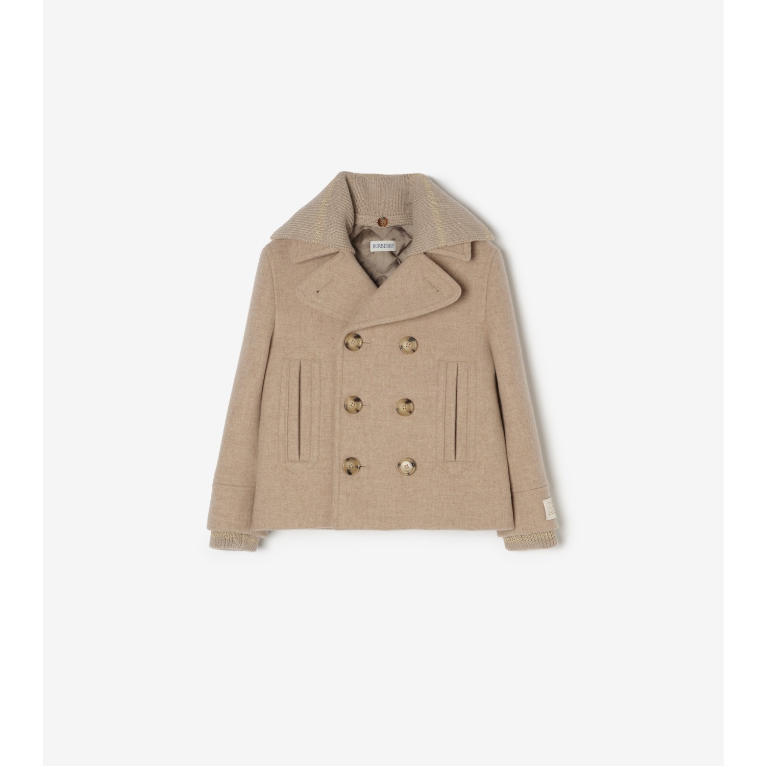 Wool Blend Pea Coat