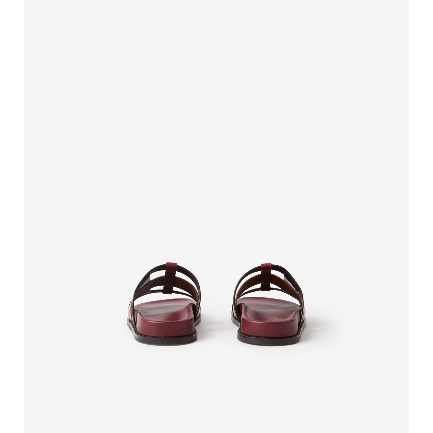 Burberry sandals cheap womens bordeaux