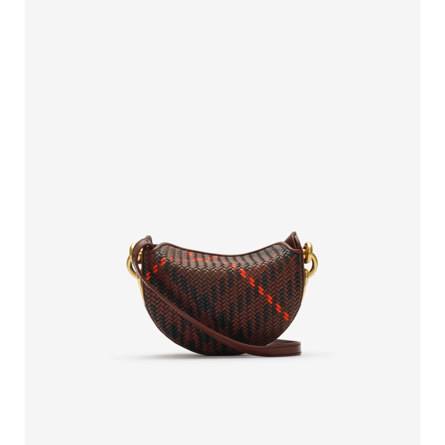 Bridle Clutch in Burgundy - Women, Leather | Burberry® Official