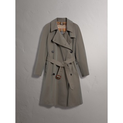 burberry green trench coat