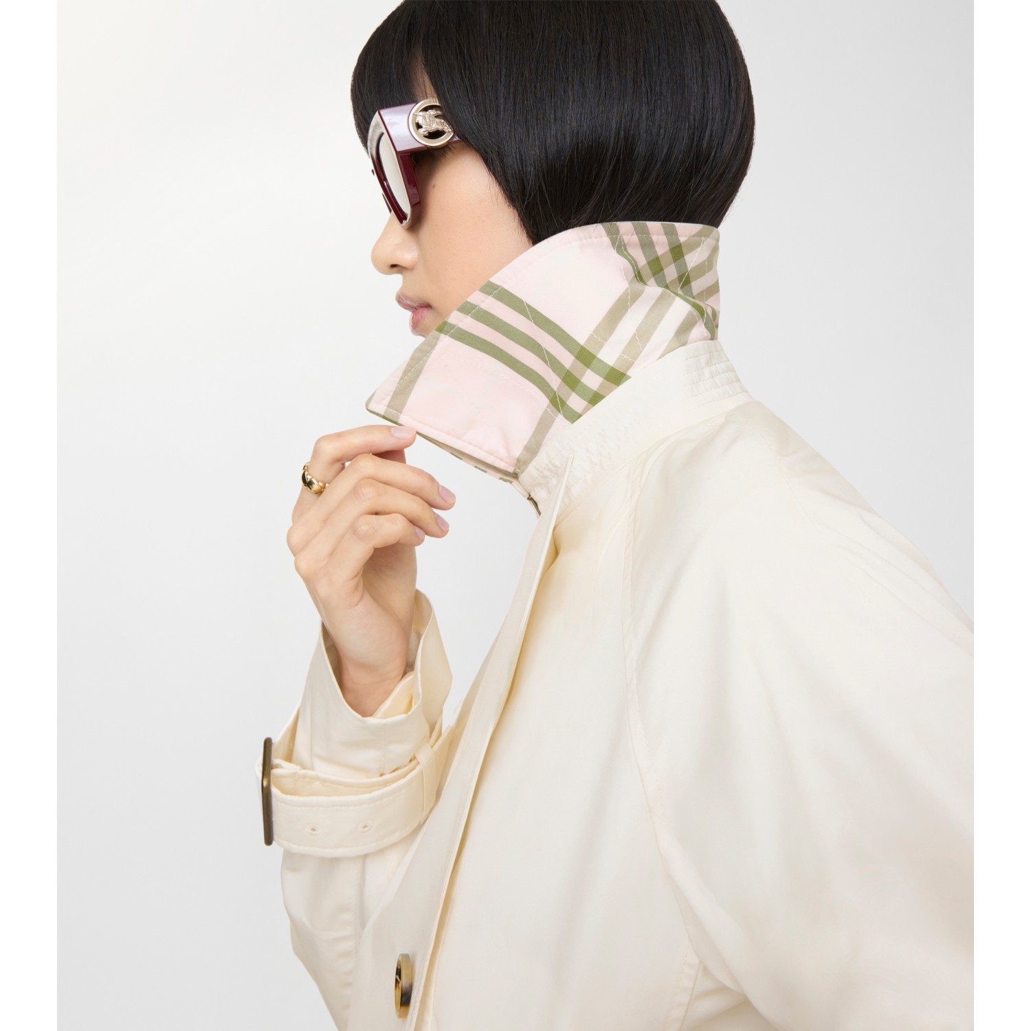 Cropped Lightweight Ladybrook Trench Jacket​ - thumbnail 3