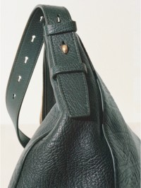 Image of Leather Burberry Bag