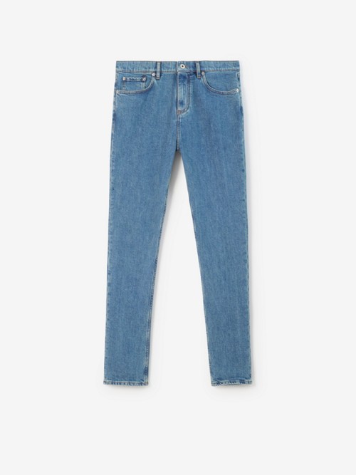 Burberry Slim Fit Jeans In Blue