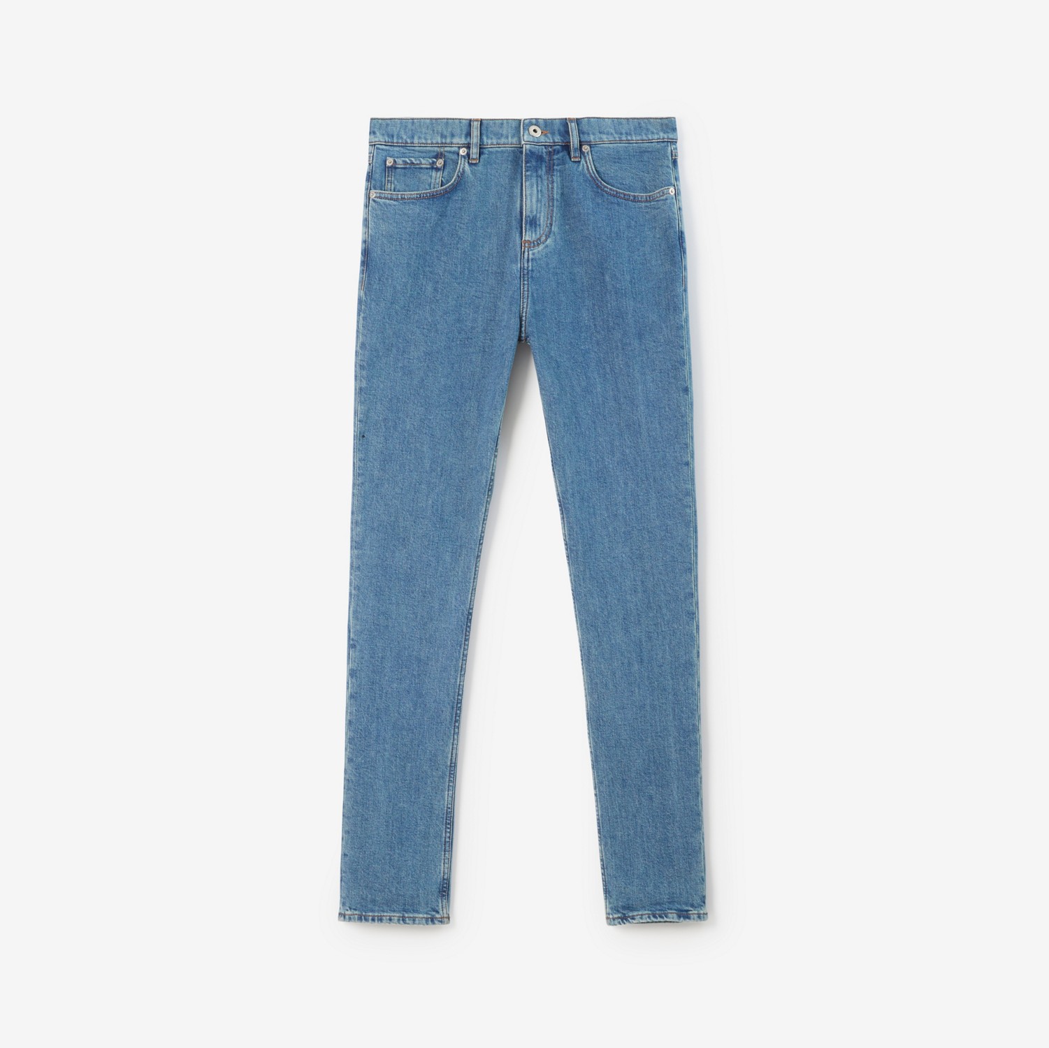 Calças jeans com corte slim