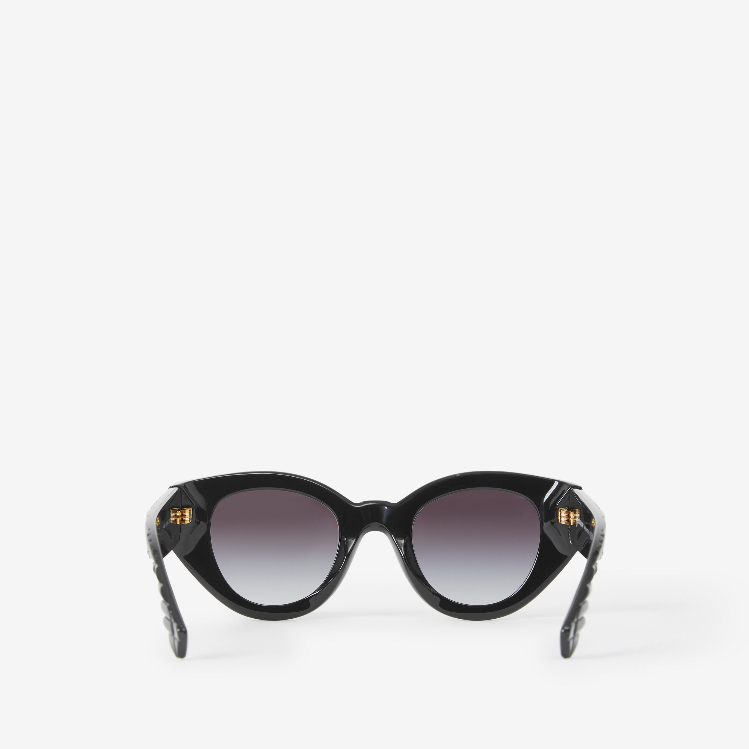 Cat-eye Frame Lola Sunglasses in Black - Women | Burberry® Official - 3
