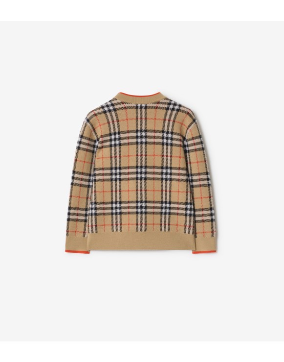 ガールズ デザイナーニット：セーター＆カーディガン | Burberry® 公式