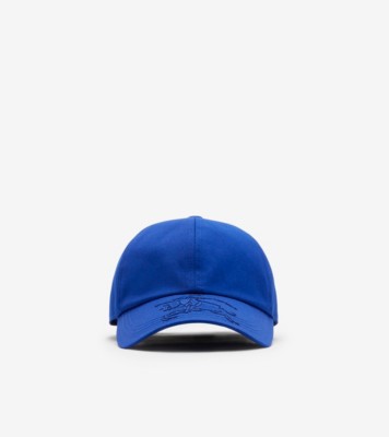 Casquette garçon en coton bleu avec message sole brodé - deep ultramarine | Tape à l'oeil