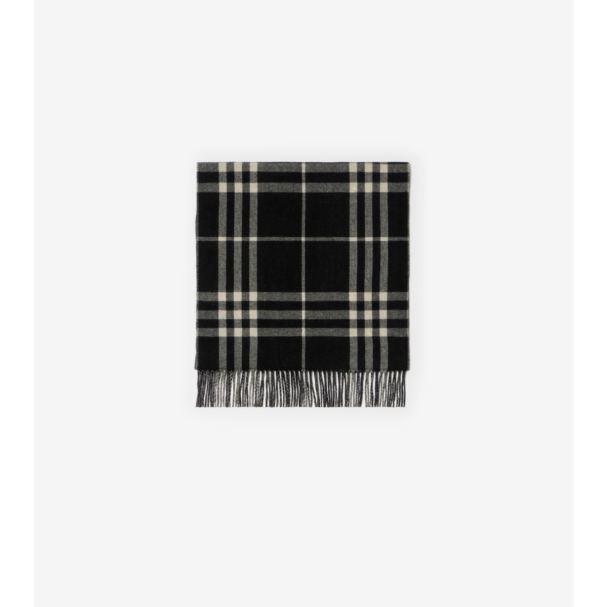 Check Wide River Thames Scarf