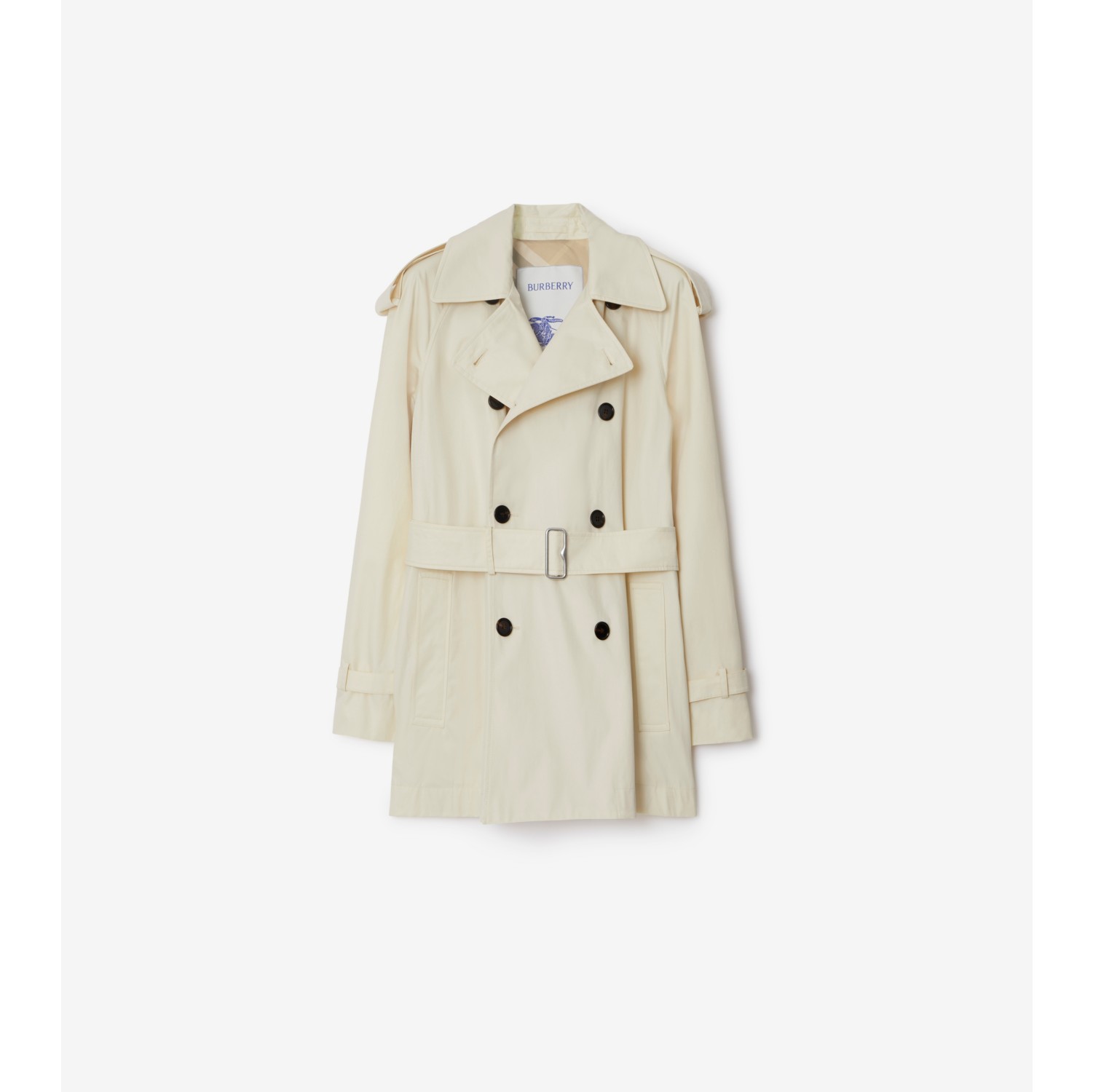 Short burberry best sale trench coat