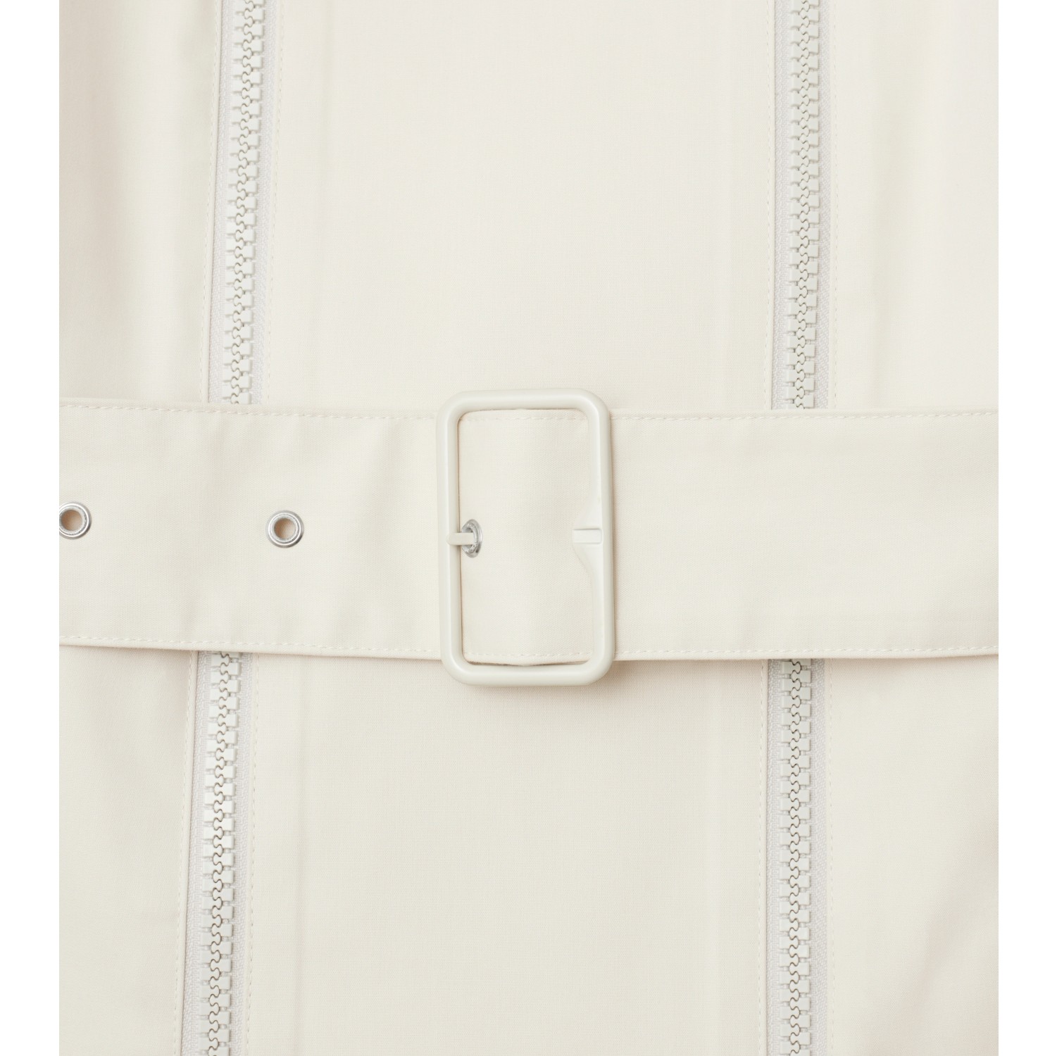 Veste trench en coton lié