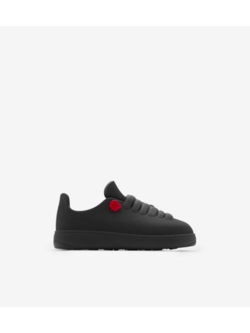 Shop Burberry Bubble Sneakers In Black